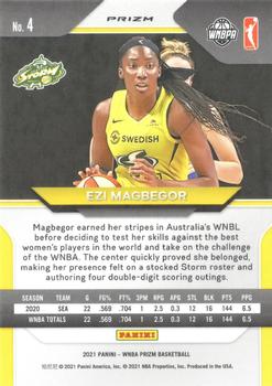 2021 Panini Prizm WNBA - Prizms Hyper #4 Ezi Magbegor Back