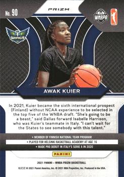2021 Panini Prizm WNBA - Prizms Hyper #90 Awak Kuier Back