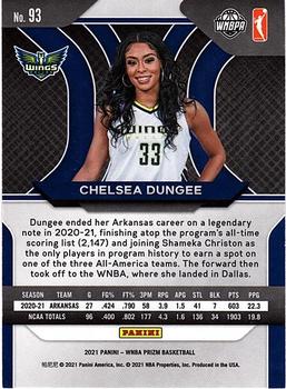 2021 Panini Prizm WNBA - Prizms Hyper #93 Chelsea Dungee Back