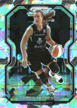 2021 Panini Prizm WNBA - Prizms Ice #39 Sabrina Ionescu Front