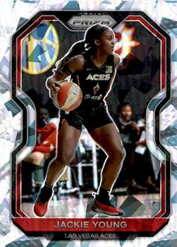 2021 Panini Prizm WNBA - Prizms Ice #47 Jackie Young Front