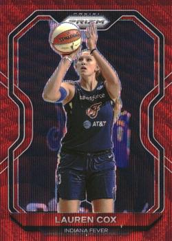 2021 Panini Prizm WNBA - Prizms Ruby Wave #1 Lauren Cox Front