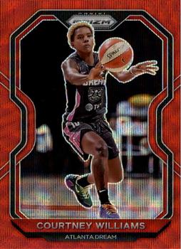 2021 Panini Prizm WNBA - Prizms Ruby Wave #6 Courtney Williams Front