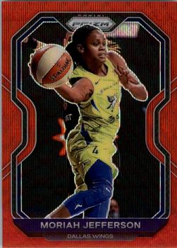 2021 Panini Prizm WNBA - Prizms Ruby Wave #9 Moriah Jefferson Front
