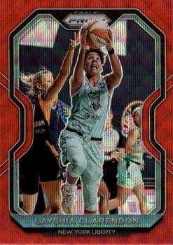 2021 Panini Prizm WNBA - Prizms Ruby Wave #20 Layshia Clarendon Front