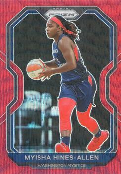2021 Panini Prizm WNBA - Prizms Ruby Wave #40 Myisha Hines-Allen Front