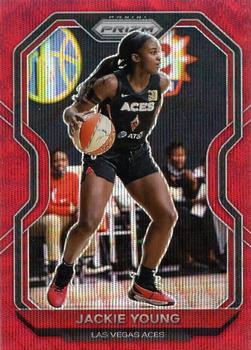 2021 Panini Prizm WNBA - Prizms Ruby Wave #47 Jackie Young Front
