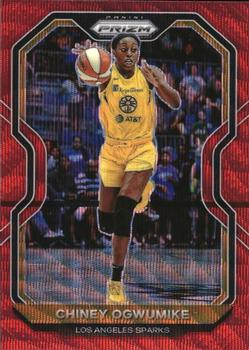 2021 Panini Prizm WNBA - Prizms Ruby Wave #55 Chiney Ogwumike Front