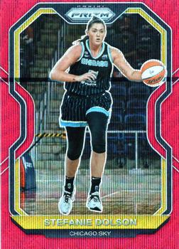 2021 Panini Prizm WNBA - Prizms Ruby Wave #58 Stefanie Dolson Front