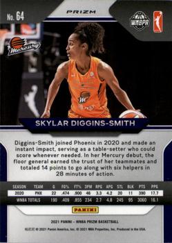 2021 Panini Prizm WNBA - Prizms Ruby Wave #64 Skylar Diggins-Smith Back