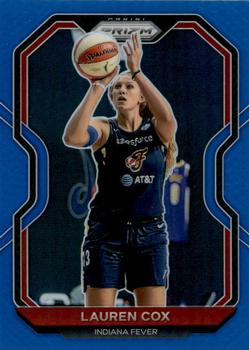 2021 Panini Prizm WNBA - Prizms Blue #1 Lauren Cox Front