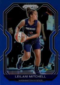 2021 Panini Prizm WNBA - Prizms Blue #3 Leilani Mitchell Front