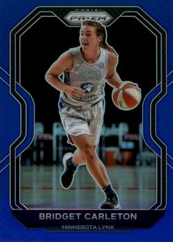 2021 Panini Prizm WNBA - Prizms Blue #16 Bridget Carleton Front