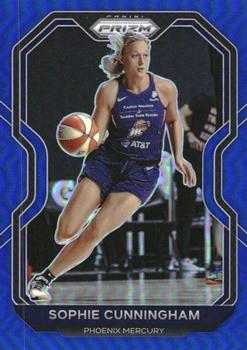 2021 Panini Prizm WNBA - Prizms Blue #82 Sophie Cunningham Front