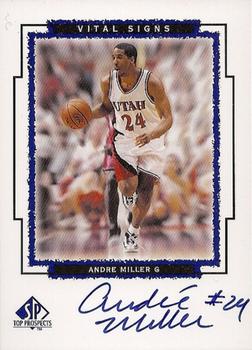 1999 SP Top Prospects - Vital Signs #AM Andre Miller Front