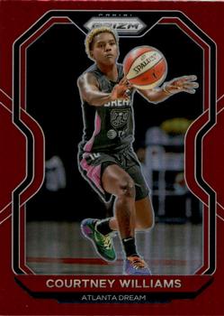 2021 Panini Prizm WNBA - Prizms Red #6 Courtney Williams Front