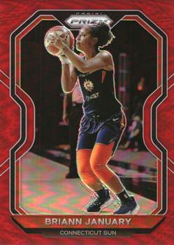 2021 Panini Prizm WNBA - Prizms Red #18 Briann January Front