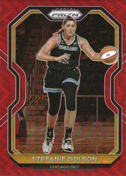 2021 Panini Prizm WNBA - Prizms Red #58 Stefanie Dolson Front