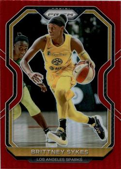 2021 Panini Prizm WNBA - Prizms Red #68 Brittney Sykes Front