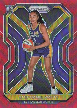 2021 Panini Prizm WNBA - Prizms Red #98 Stephanie Watts Front
