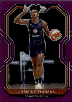 2021 Panini Prizm WNBA - Prizms Purple #27 Jasmine Thomas Front