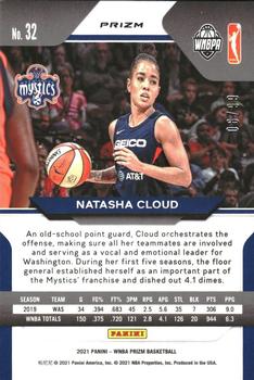 2021 Panini Prizm WNBA - Prizms Purple #32 Natasha Cloud Back