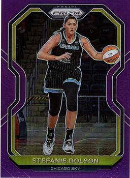 2021 Panini Prizm WNBA - Prizms Purple #58 Stefanie Dolson Front