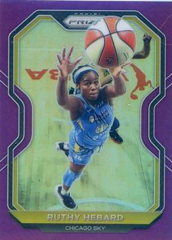 2021 Panini Prizm WNBA - Prizms Purple #84 Ruthy Hebard Front