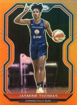 2021 Panini Prizm WNBA - Prizms Orange #27 Jasmine Thomas Front