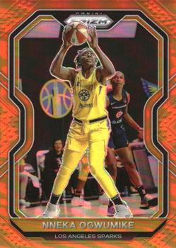 2021 Panini Prizm WNBA - Prizms Orange #75 Nneka Ogwumike Front