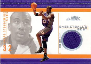 2003-04 Fleer Showcase - Basketball's Best Memorabilia #BB-AS Amare Stoudemire Front