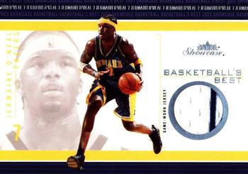2003-04 Fleer Showcase - Basketball's Best Memorabilia #BB-JO Jermaine O'Neal Front