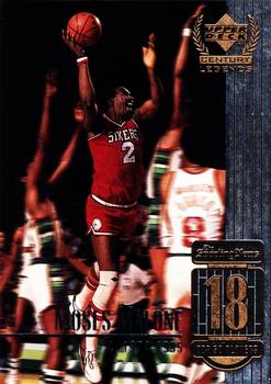 1998-99 Upper Deck Century Legends #18 Moses Malone Front