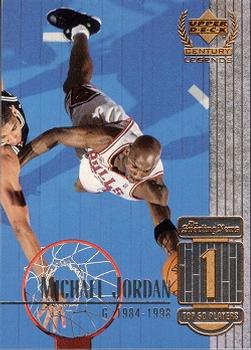 1998-99 Upper Deck Century Legends #1 Michael Jordan Front