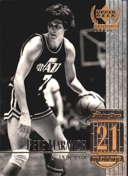 1998-99 Upper Deck Century Legends #21 Pete Maravich Front