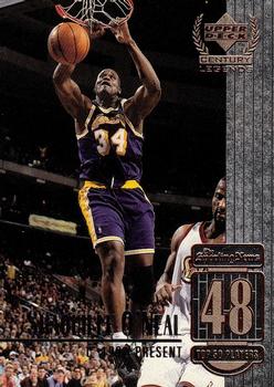 1998-99 Upper Deck Century Legends #48 Shaquille O'Neal Front