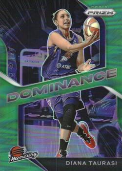 2021 Panini Prizm WNBA - Dominance Prizms Green #5 Diana Taurasi Front