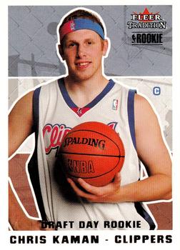 Darko Milicic 2003-04 Fleer Tradition Draft Day Rookie Card 186/375 Pistons  #262