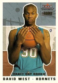 2003-04 Fleer Tradition - Draft Day Rookie #278 David West Front