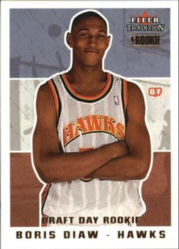 2003-04 Fleer Tradition - Draft Day Rookie #281 Boris Diaw Front
