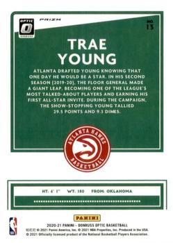 2020-21 Donruss Optic - All-Stars Holo #13 Trae Young Back