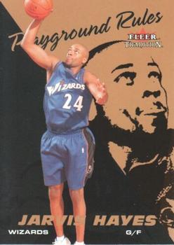 2003-04 Fleer Tradition - Playground Rules #10 PR Jarvis Hayes Front