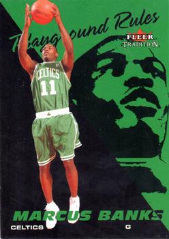 2003-04 Fleer Tradition - Playground Rules #13 PR Marcus Banks Front