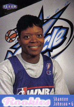 1999 Ultra WNBA #116 Shannon Johnson Front