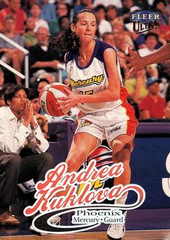 1999 Ultra WNBA #24 Andrea Kuklova Front