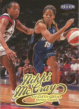 1999 Ultra WNBA #3 Nikki McCray Front