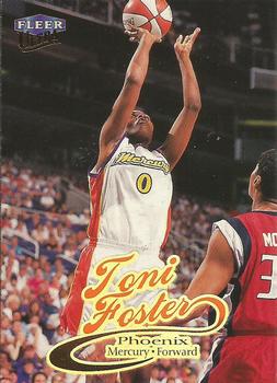 1999 Ultra WNBA #6 Toni Foster Front
