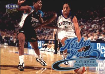 1999 Ultra WNBA #12 Kisha Ford Front