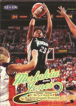 1999 Ultra WNBA #13 Merlakia Jones Front