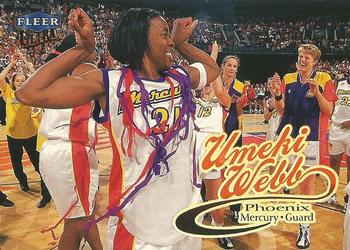 1999 Ultra WNBA #14 Umeki Webb Front
